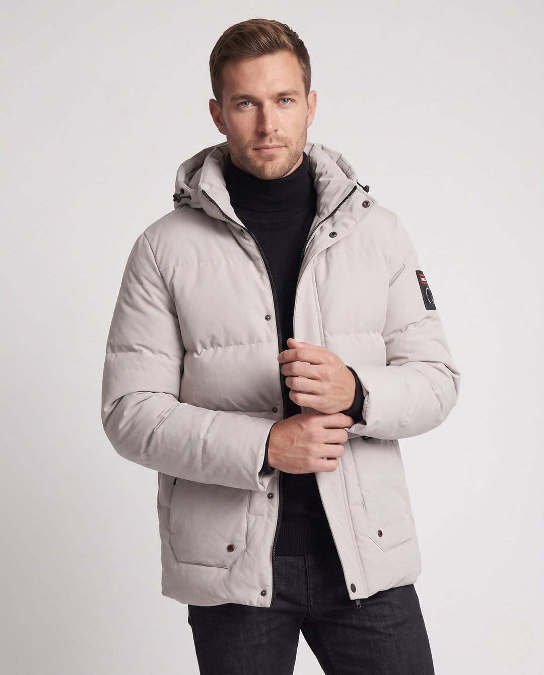 Men's Minimalist Quilted Parka