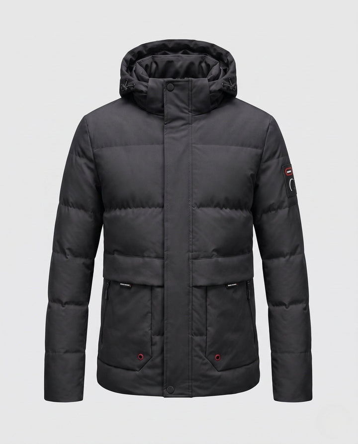 Men's Minimalist Quilted Parka