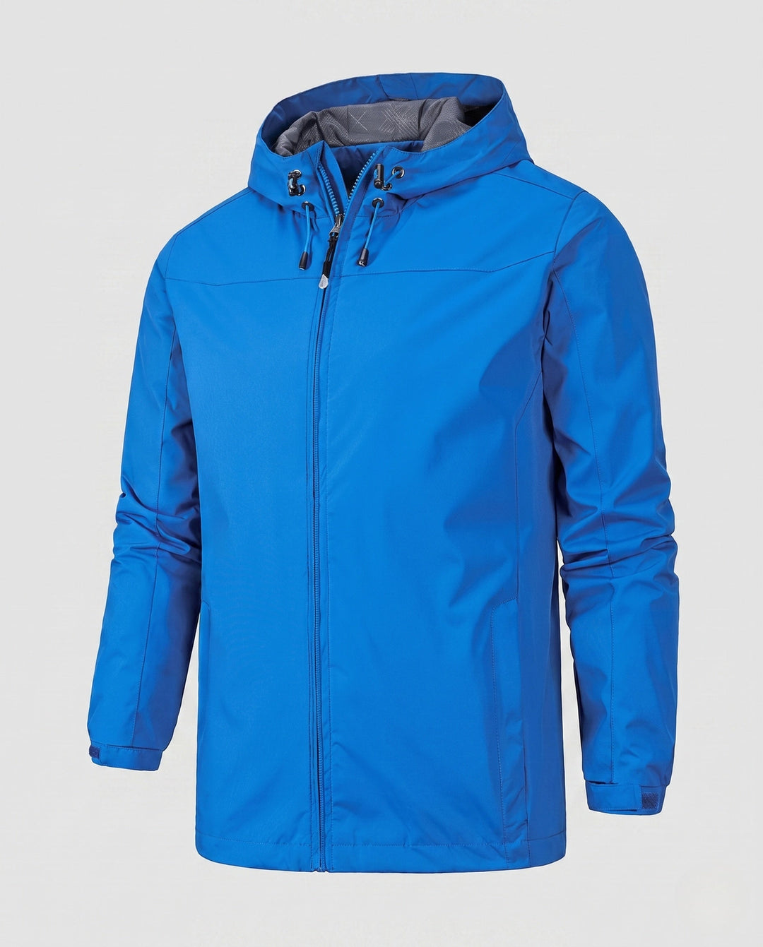 Men's lightweight water-repellent hooded jacket with padded lining and adjustable cuffs Hudson & Parker
