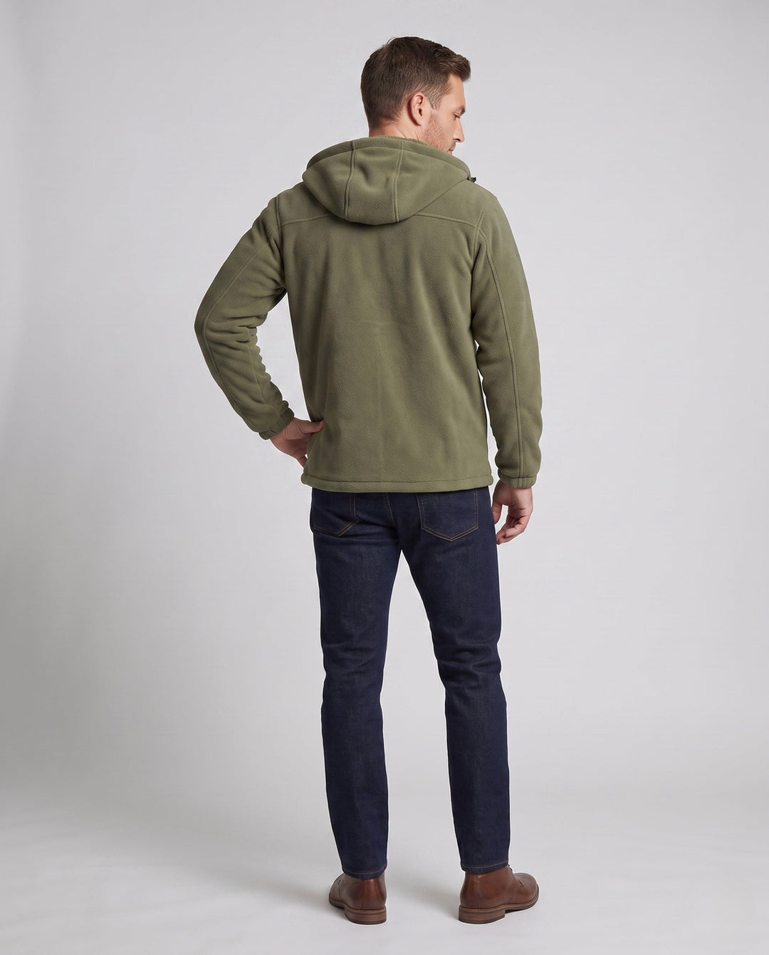 Men's Comfortable and Warm Fleece Jacket Hudson & Parker