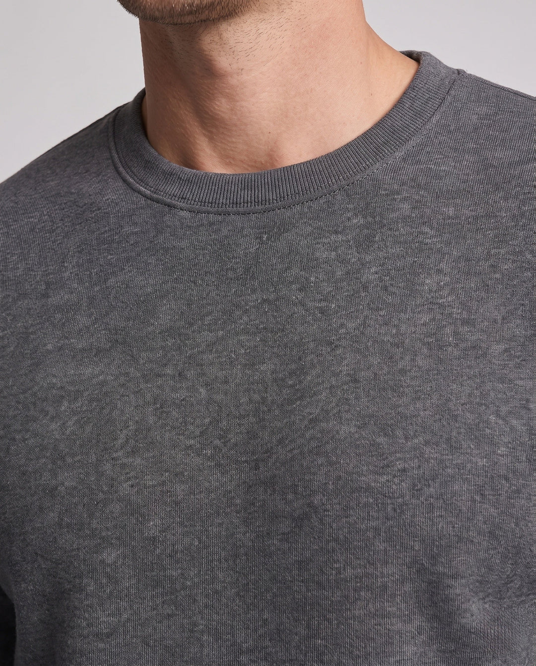 Men's Comfortable Sweatshirt with High Collar Hudson & Parker