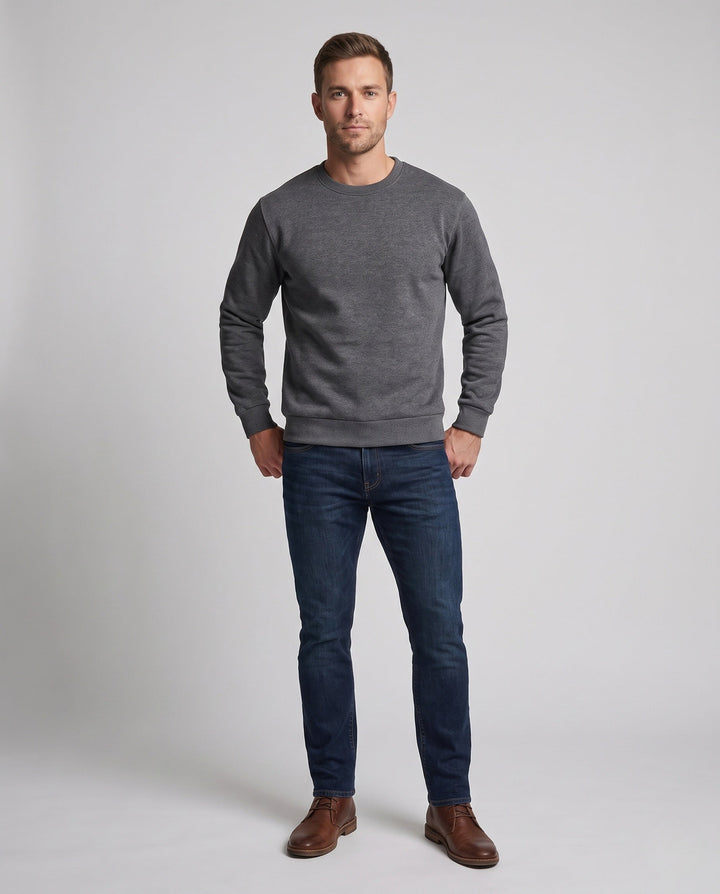 Men's Comfortable Sweatshirt with High Collar Hudson & Parker