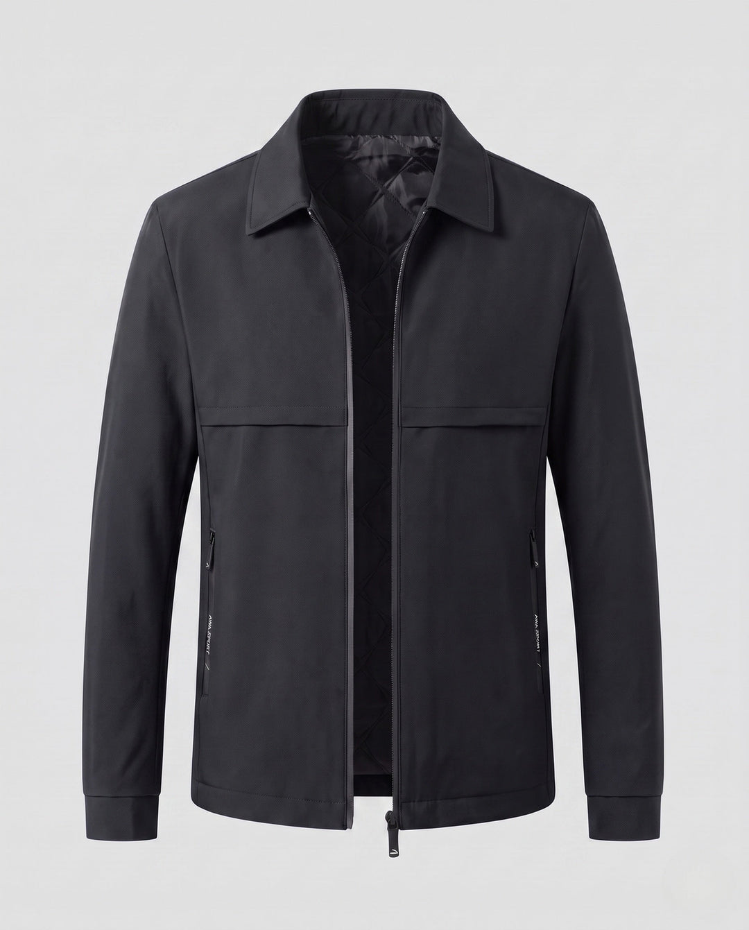 Men's Elegant Transitional Jacket with Quilted Lining Hudson & Parker