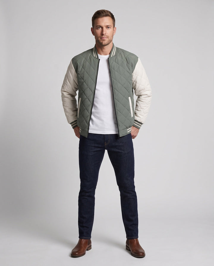 Men's Elegant and Insulated Padded Jacket Hudson & Parker