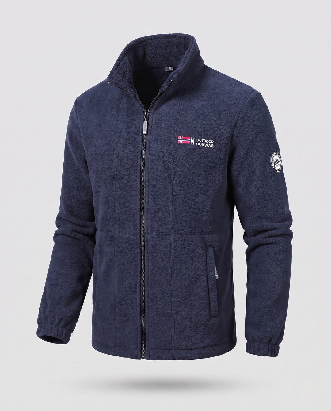 Men's fleece jacket with high-quality lining Hudson & Parker