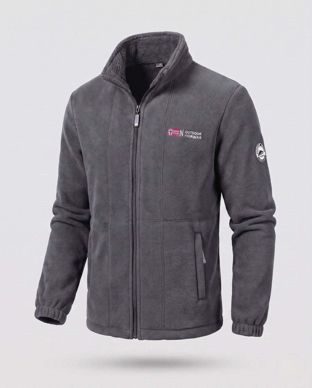 Men's fleece jacket with high-quality lining Hudson & Parker
