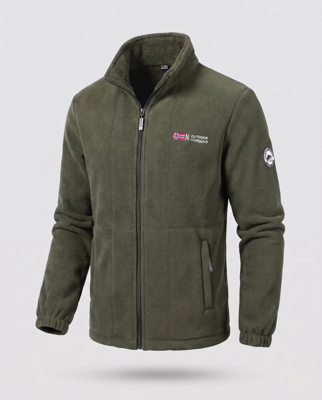 Men's fleece jacket with high-quality lining Hudson & Parker