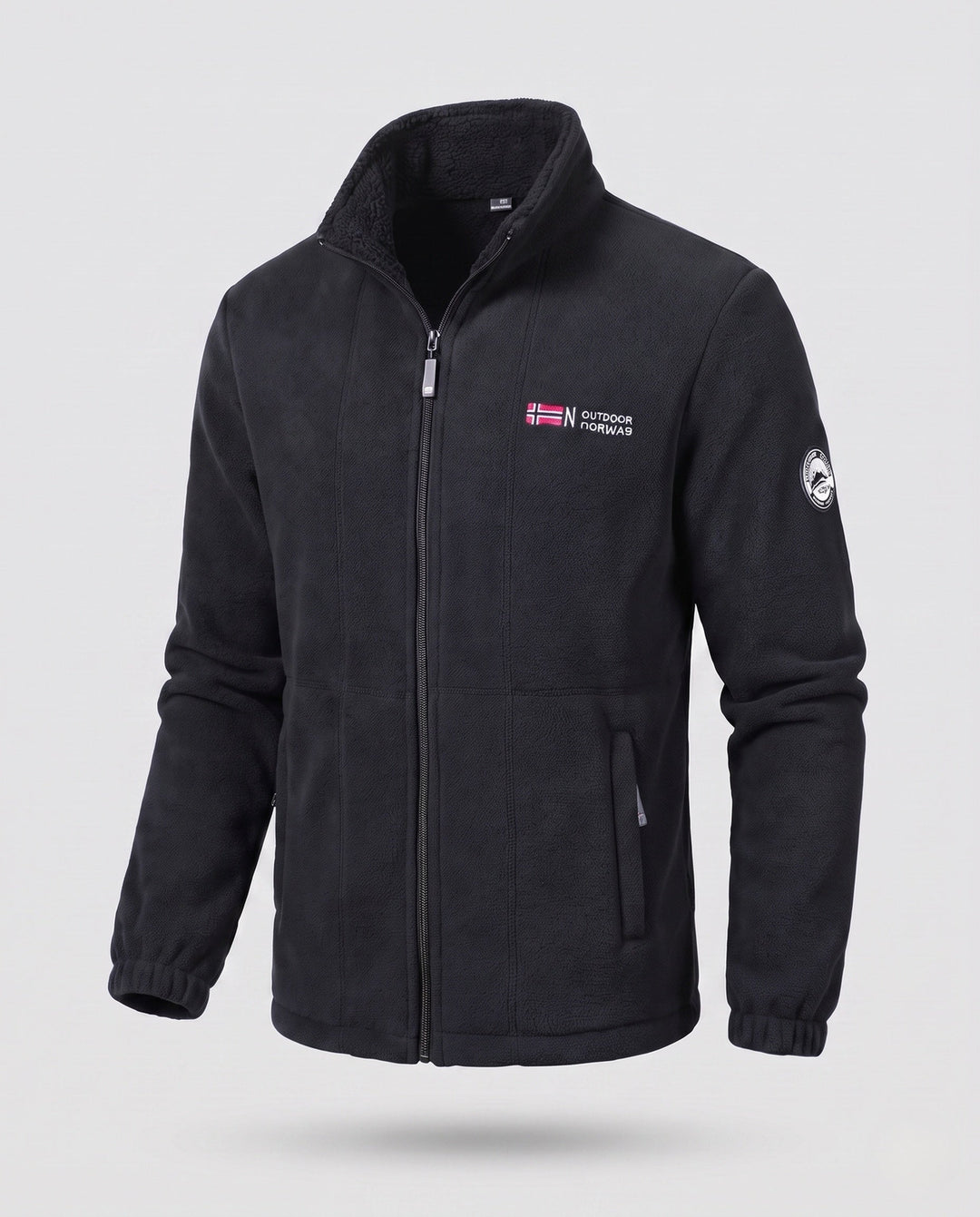 Men's fleece jacket with high-quality lining Hudson & Parker