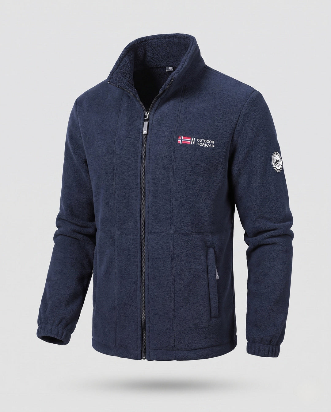 Men's fleece jacket with high-quality lining Hudson & Parker