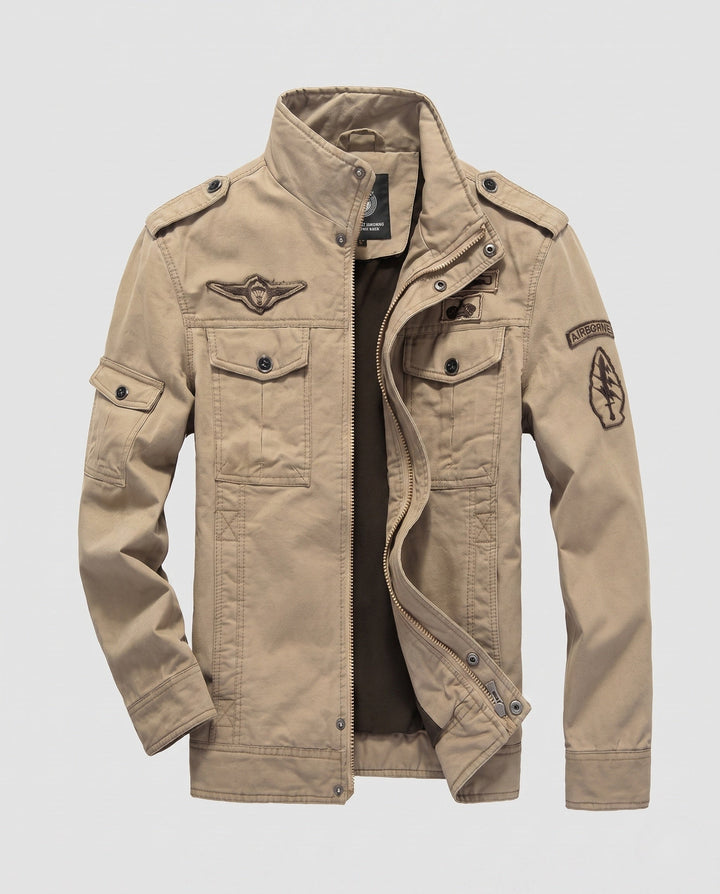 Men's Casual Jacket in Military Style Hudson & Parker