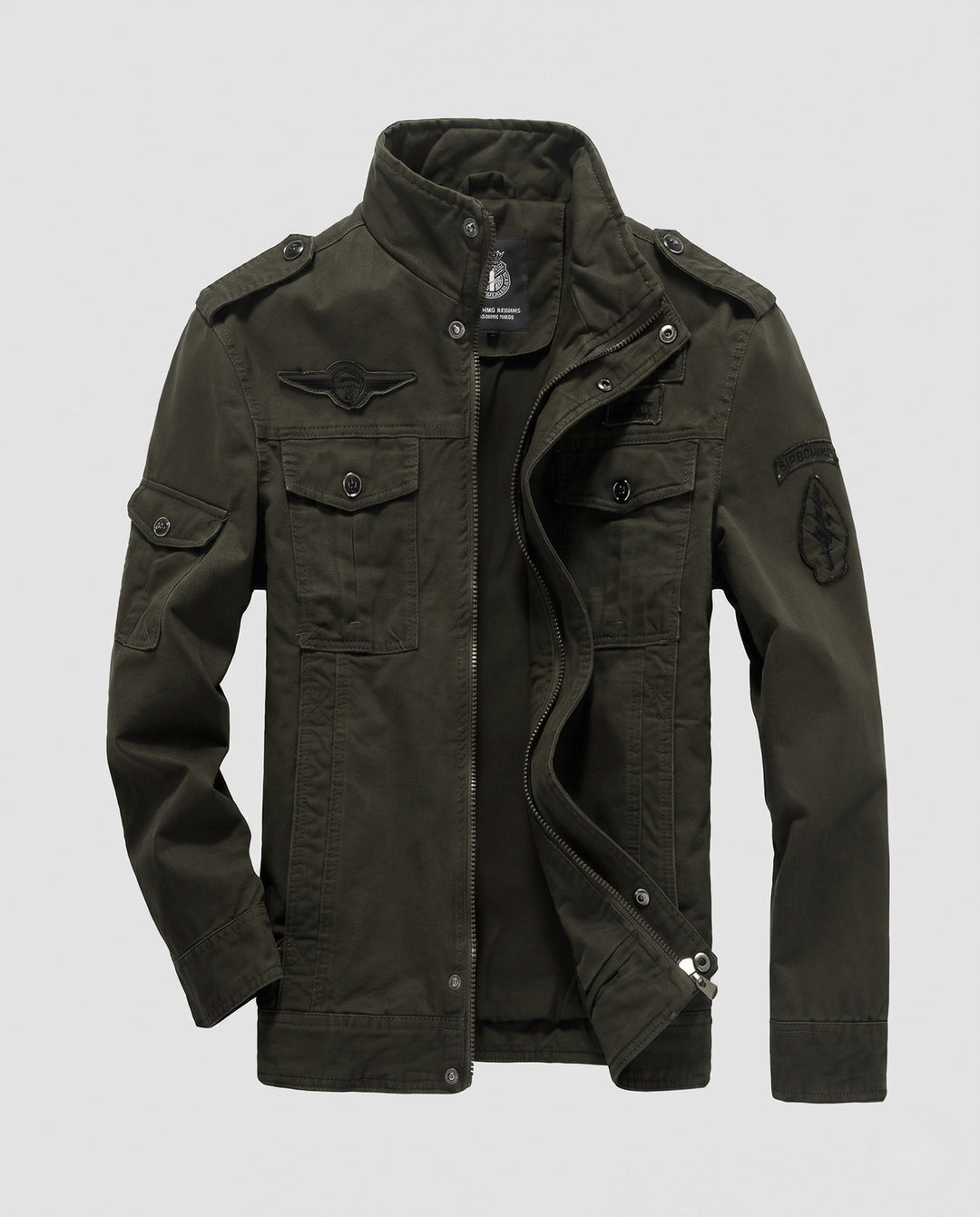 Men's Casual Jacket in Military Style Hudson & Parker