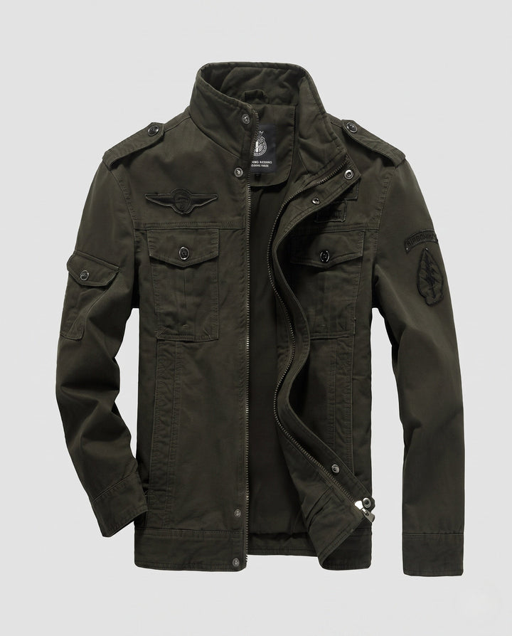 Men's Casual Jacket in Military Style Hudson & Parker