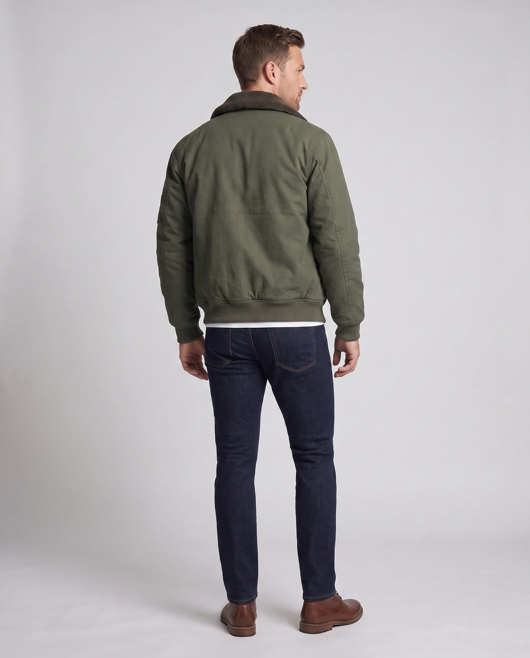 Men's leisure jacket with fleece lining Hudson & Parker