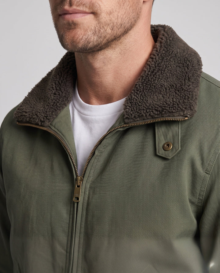 Men's leisure jacket with fleece lining Hudson & Parker