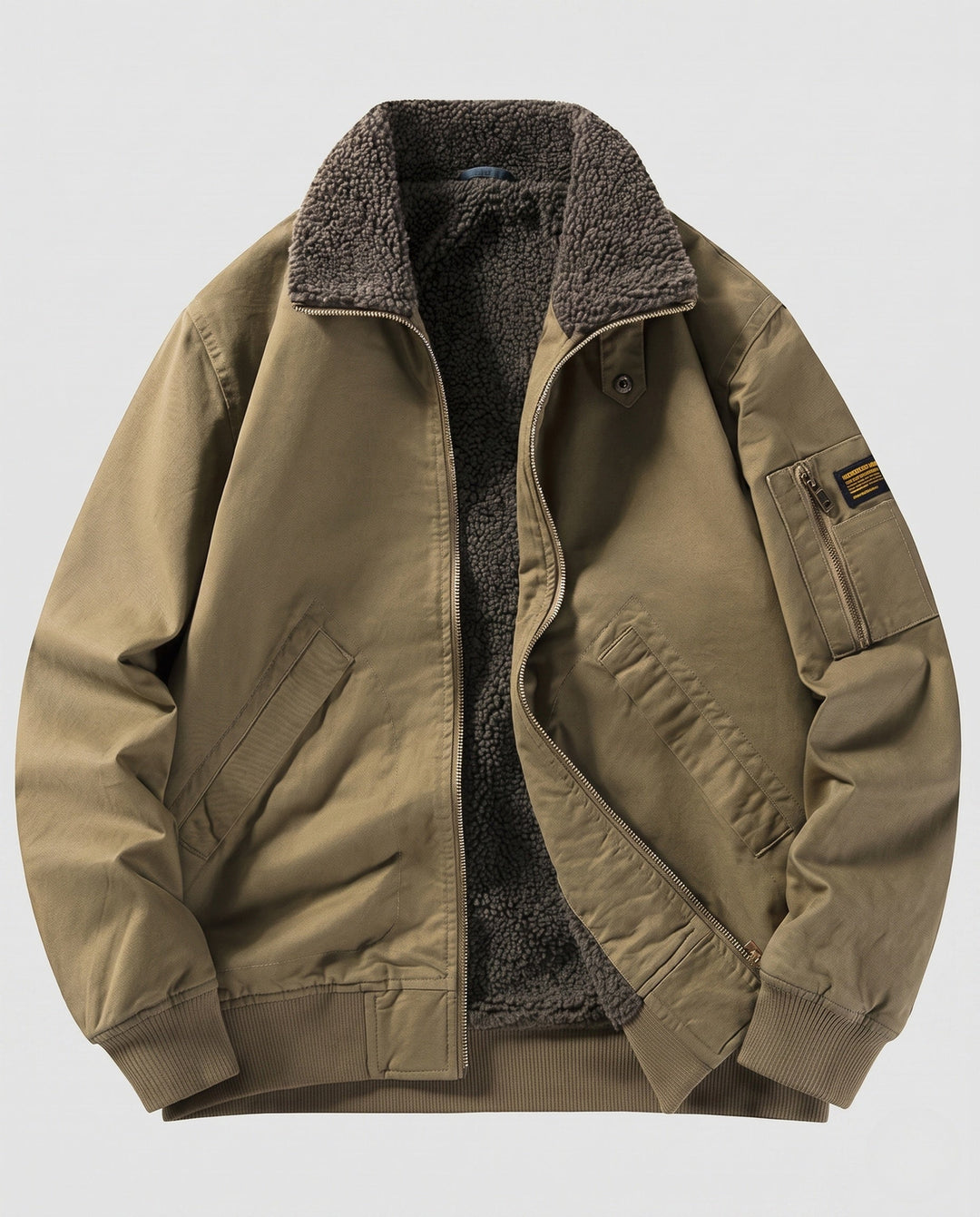Men's leisure jacket with fleece lining Hudson & Parker