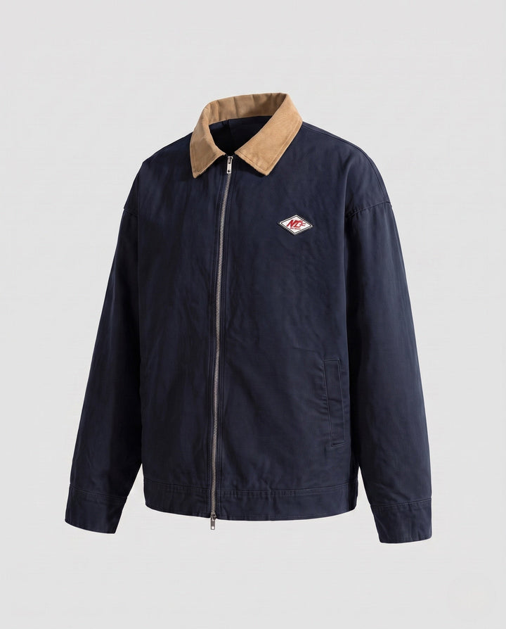 Men's leisure jacket with contrasting collar Hudson & Parker