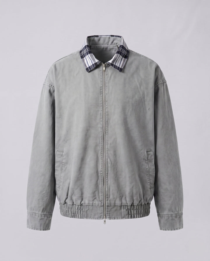 Men's casual jacket with relaxed carrot collar Hudson & Parker