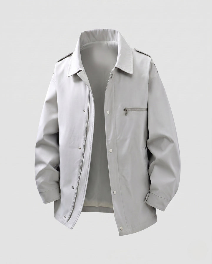 Men's leisure jacket with practical zip pockets Hudson & Parker