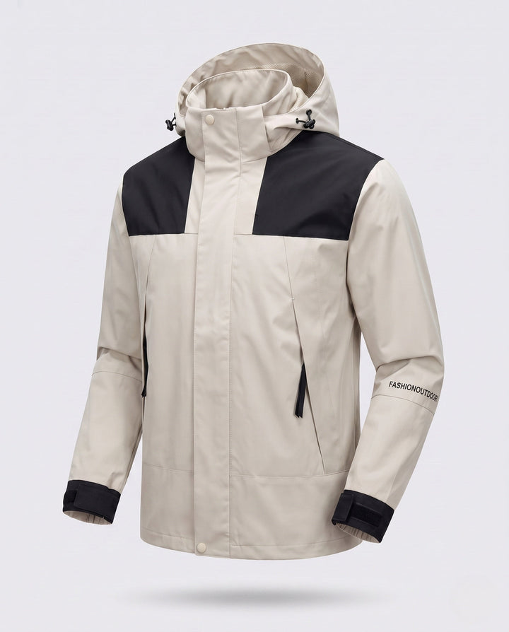 Men's leisure jacket with adjustable hood Hudson & Parker