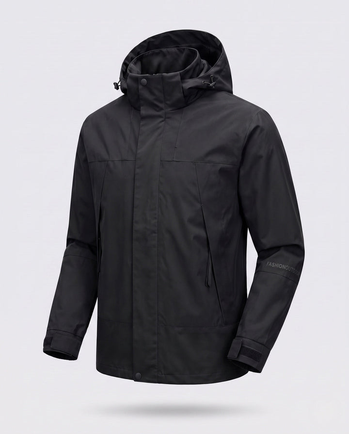 Men's leisure jacket with adjustable hood Hudson & Parker