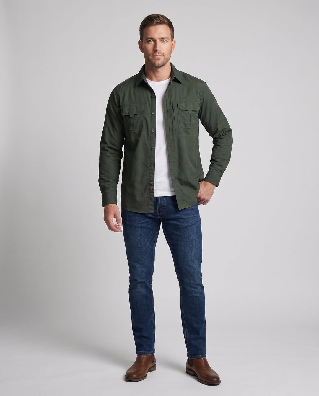 Men's Functional Shirt Jacket Hudson & Parker