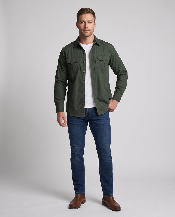 Men's Functional Shirt Jacket Hudson & Parker