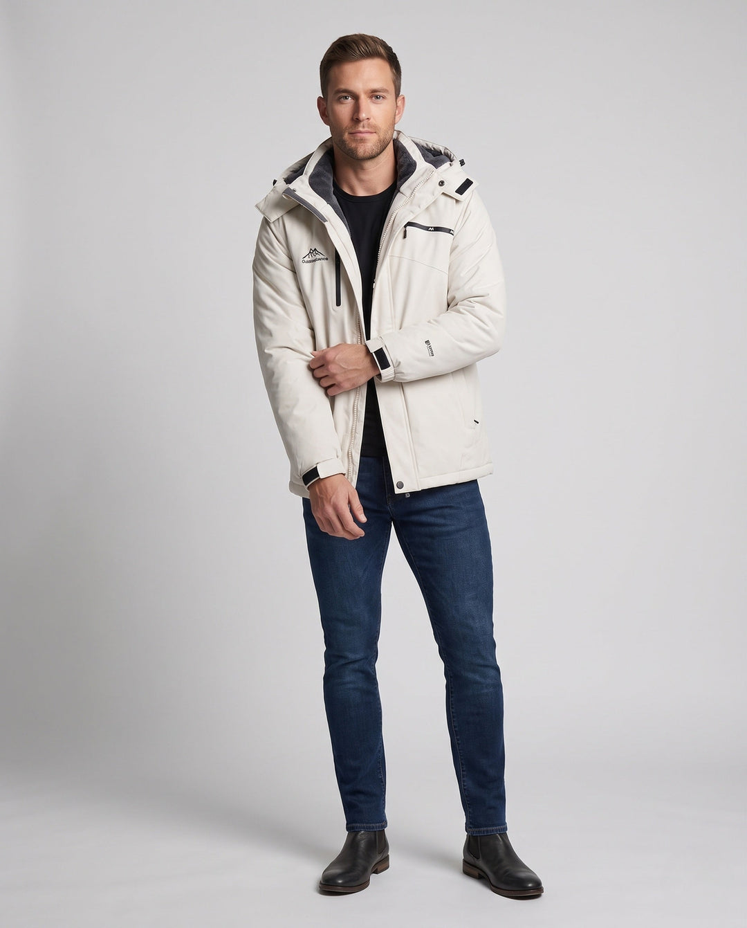 Men's functional jacket with high thermal insulation Hudson & Parker