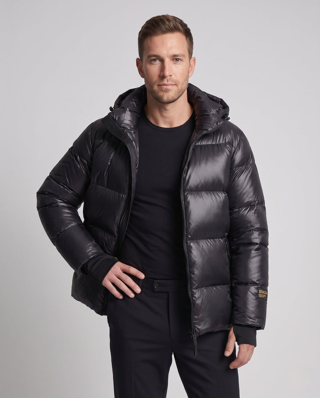 Men's Functional Jacket with Hood Hudson & Parker