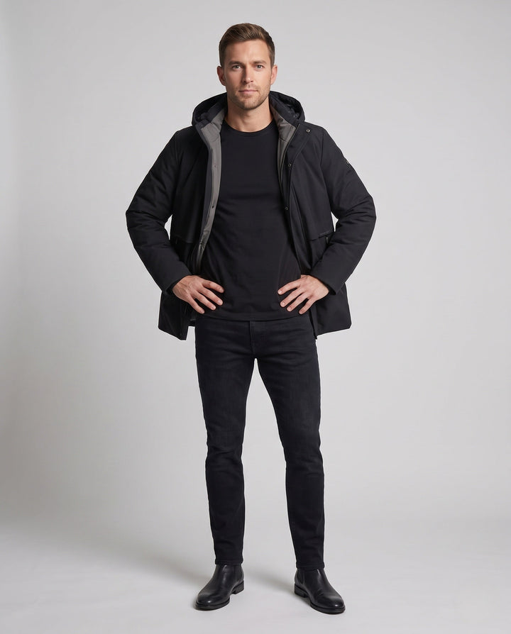 Men's functional jacket with thermal insulation Hudson & Parker