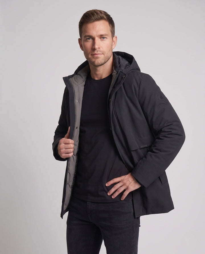 Men's functional jacket with thermal insulation Hudson & Parker