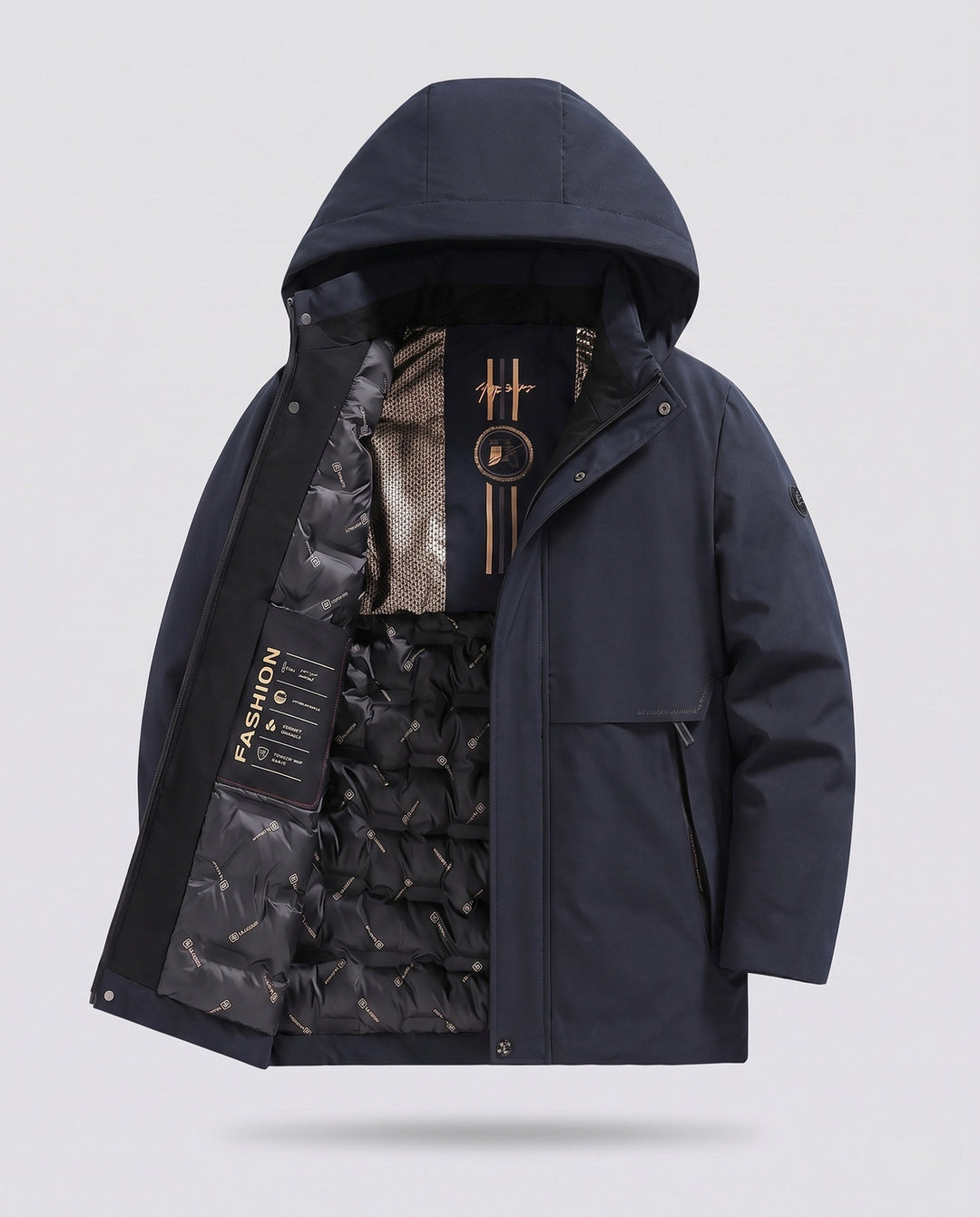 Men's functional jacket with thermal insulation Hudson & Parker