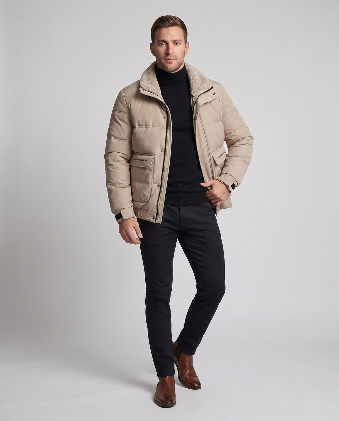 Men's insulated leisure jacket Hudson & Parker