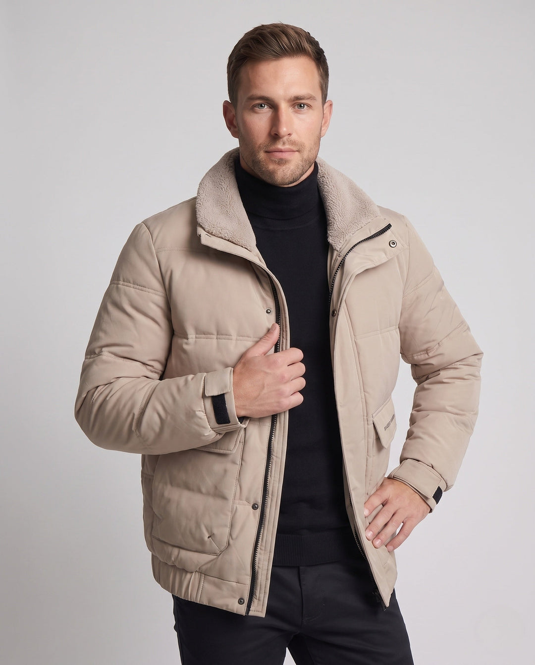 Men's insulated leisure jacket Hudson & Parker