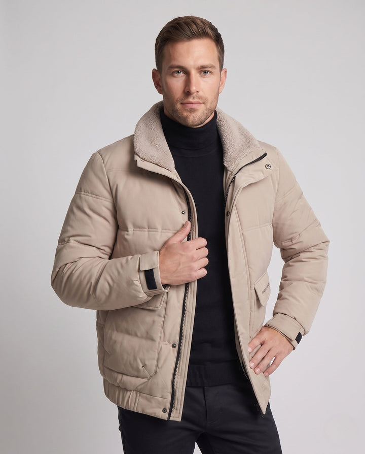 Men's insulated leisure jacket Hudson & Parker
