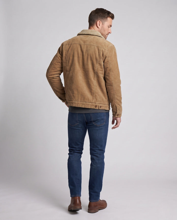 Men's Cozy Cord Jacket with Teddy Lining Hudson & Parker