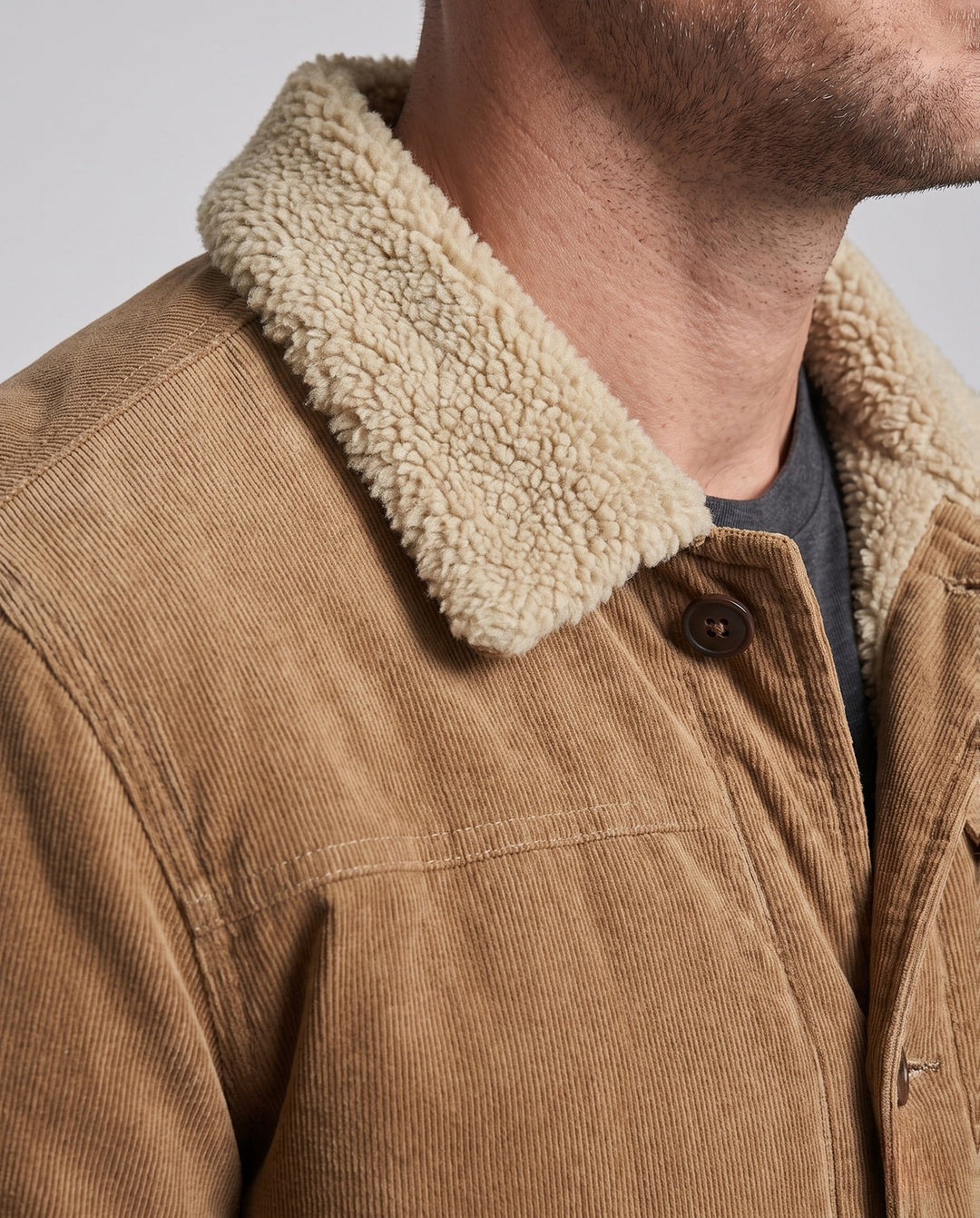 Men's Cozy Cord Jacket with Teddy Lining Hudson & Parker