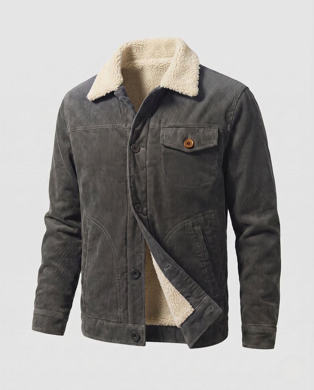 Men's Cozy Cord Jacket with Teddy Lining Hudson & Parker