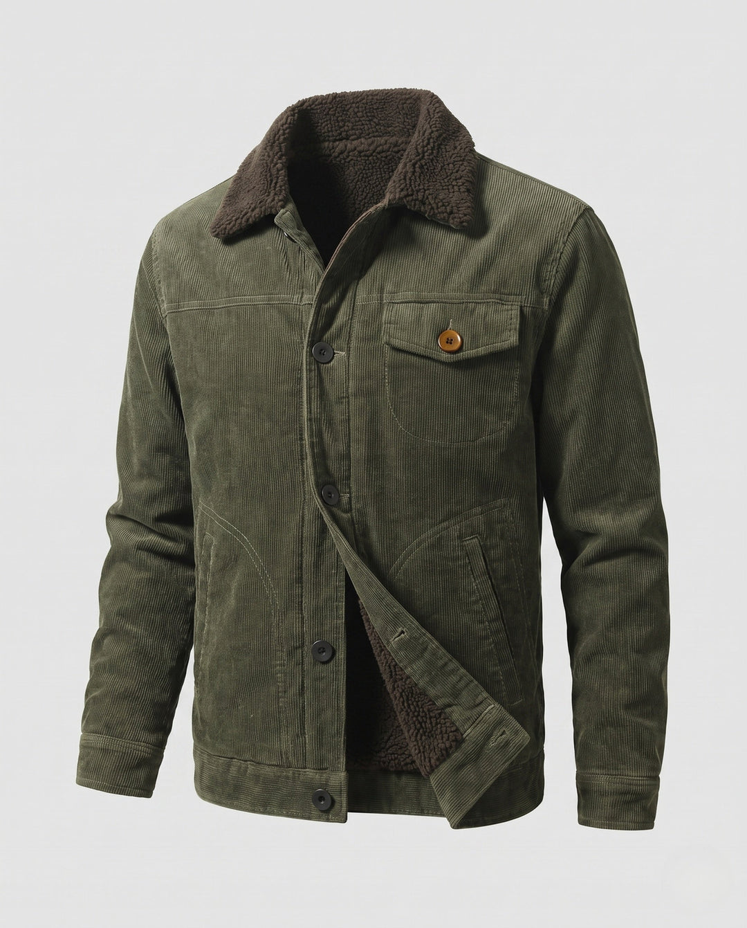 Men's Cozy Cord Jacket with Teddy Lining Hudson & Parker