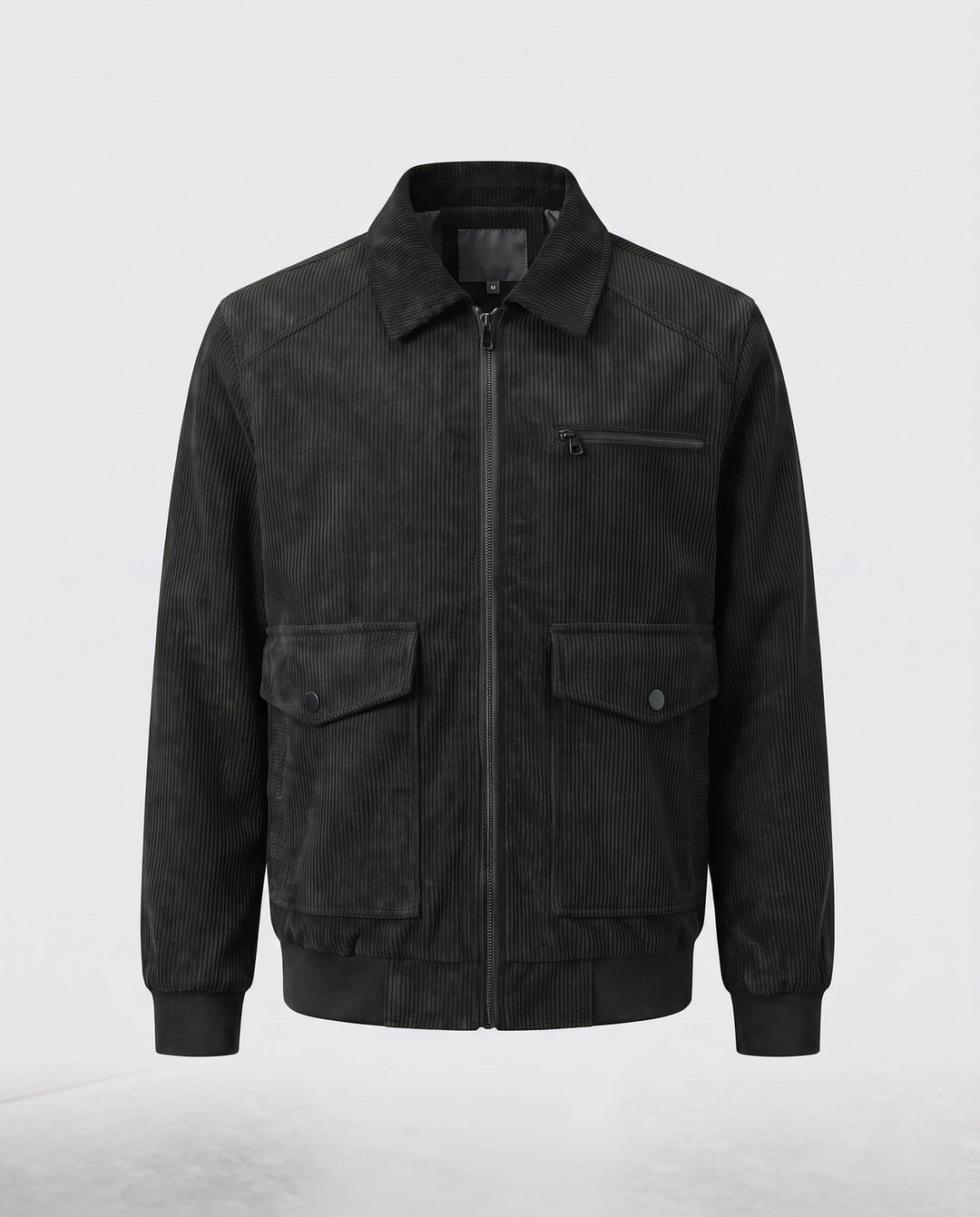 Men's Casual Cord Jacket with Practical Pockets Hudson & Parker