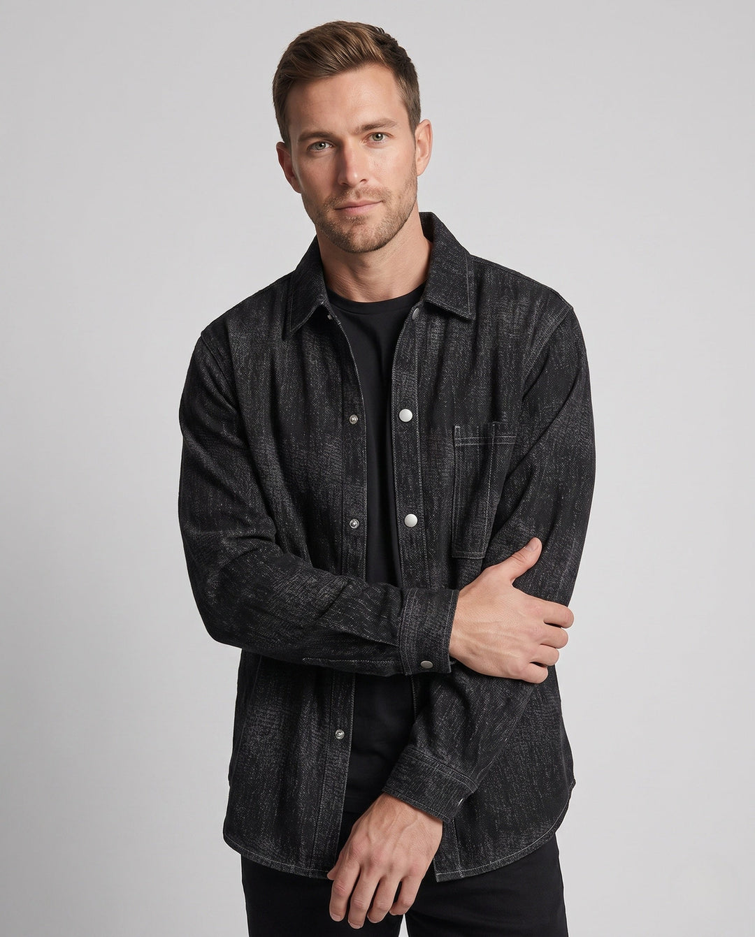 Men's Casual Overshirt Jacket Hudson & Parker