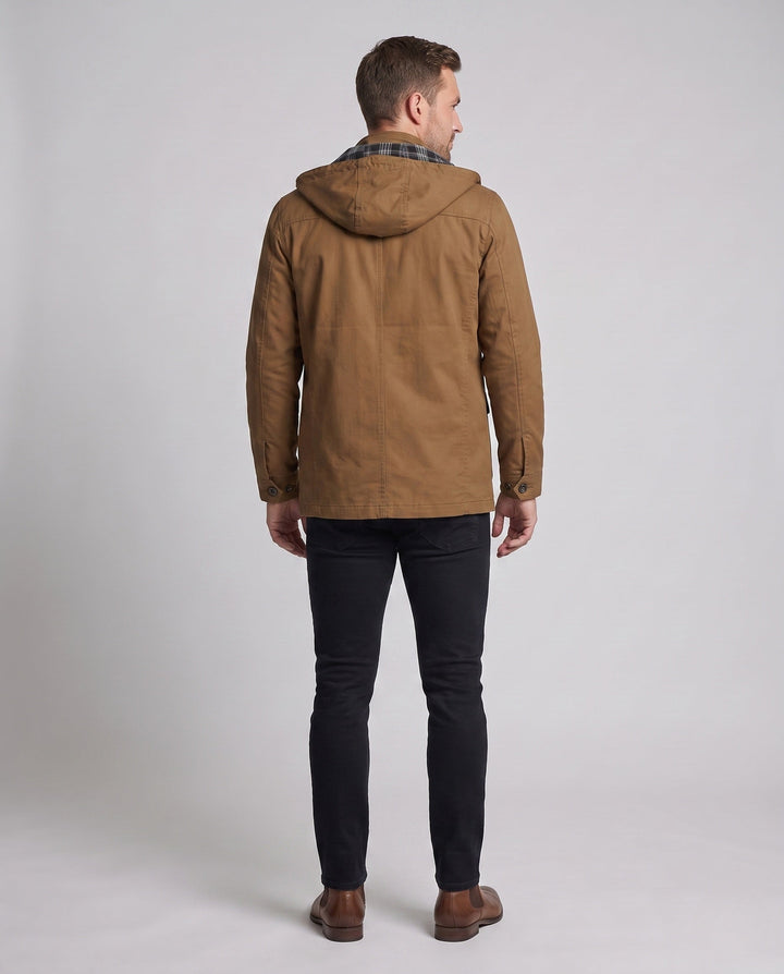 Men's casual parka jacket Hudson & Parker