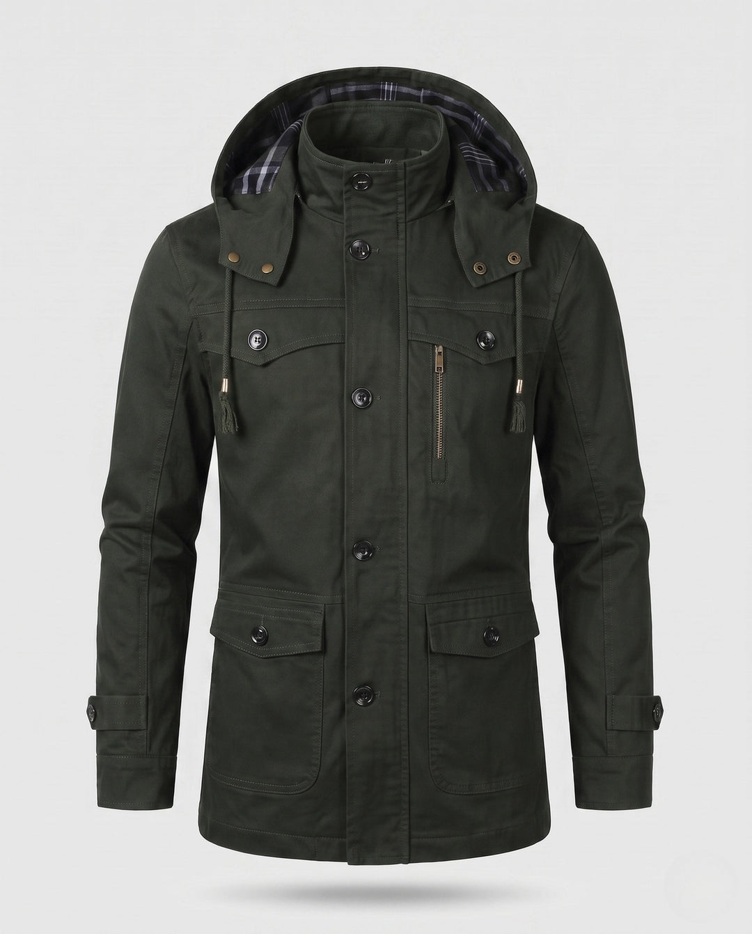 Men's casual parka jacket Hudson & Parker