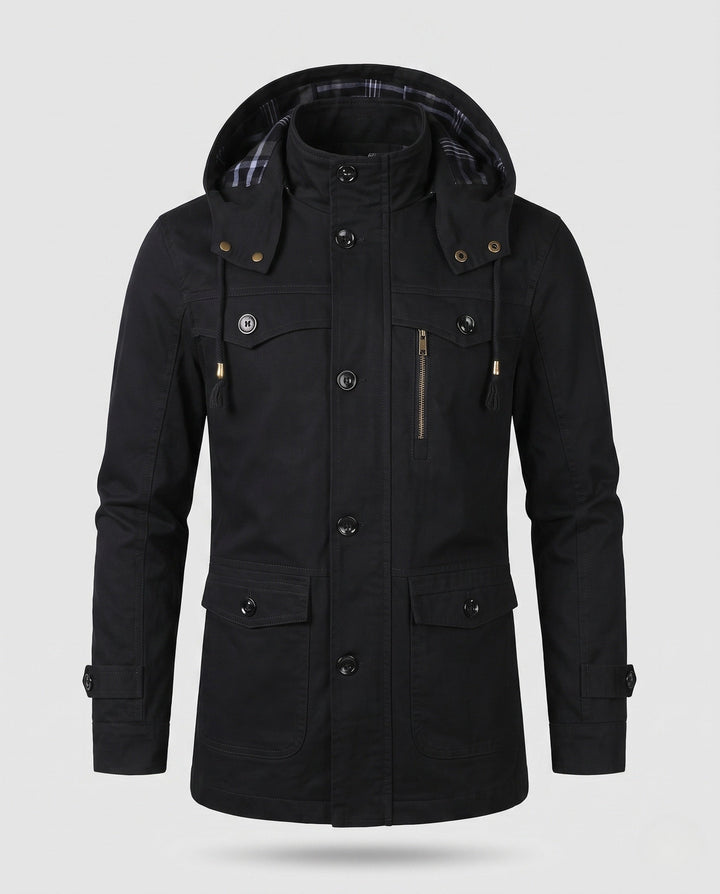 Men's casual parka jacket Hudson & Parker