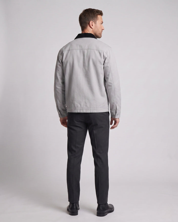 Men's Casual Transition Jacket with Versatile Details Hudson & Parker