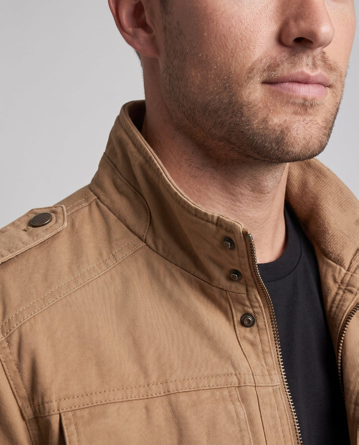 Men's Casual Utility Jacket with Practical Pockets Hudson & Parker