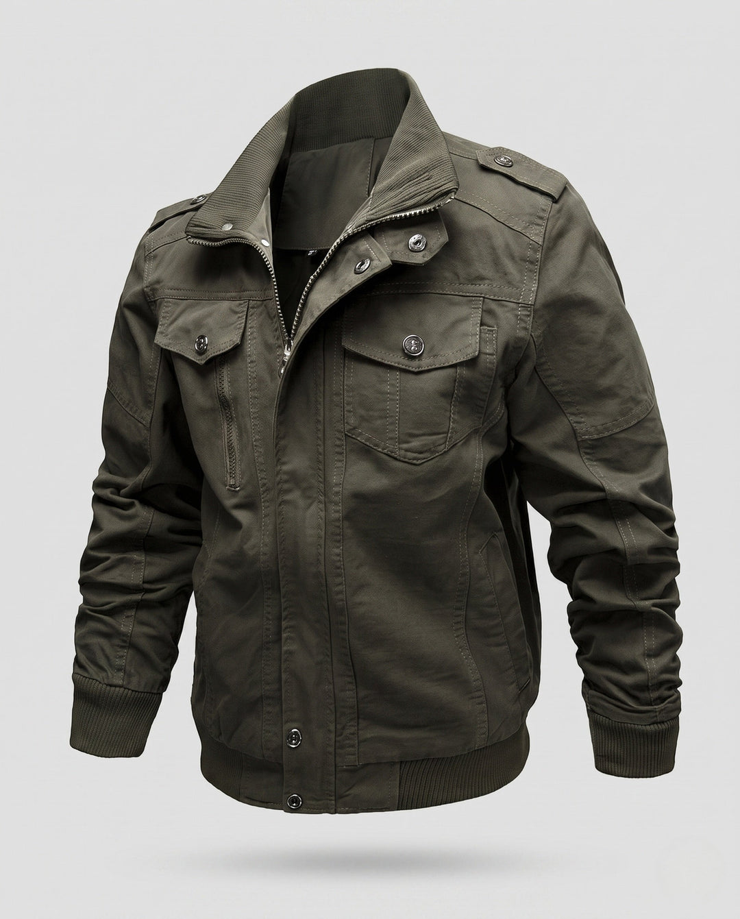 Men's Casual Utility Jacket with Practical Pockets Hudson & Parker