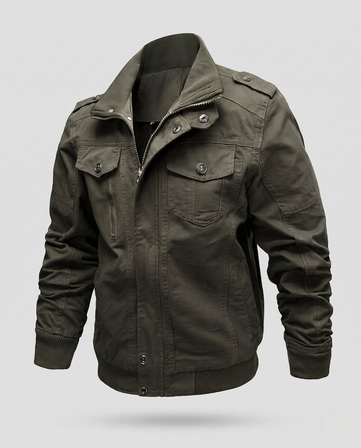 Men's Casual Utility Jacket with Practical Pockets Hudson & Parker