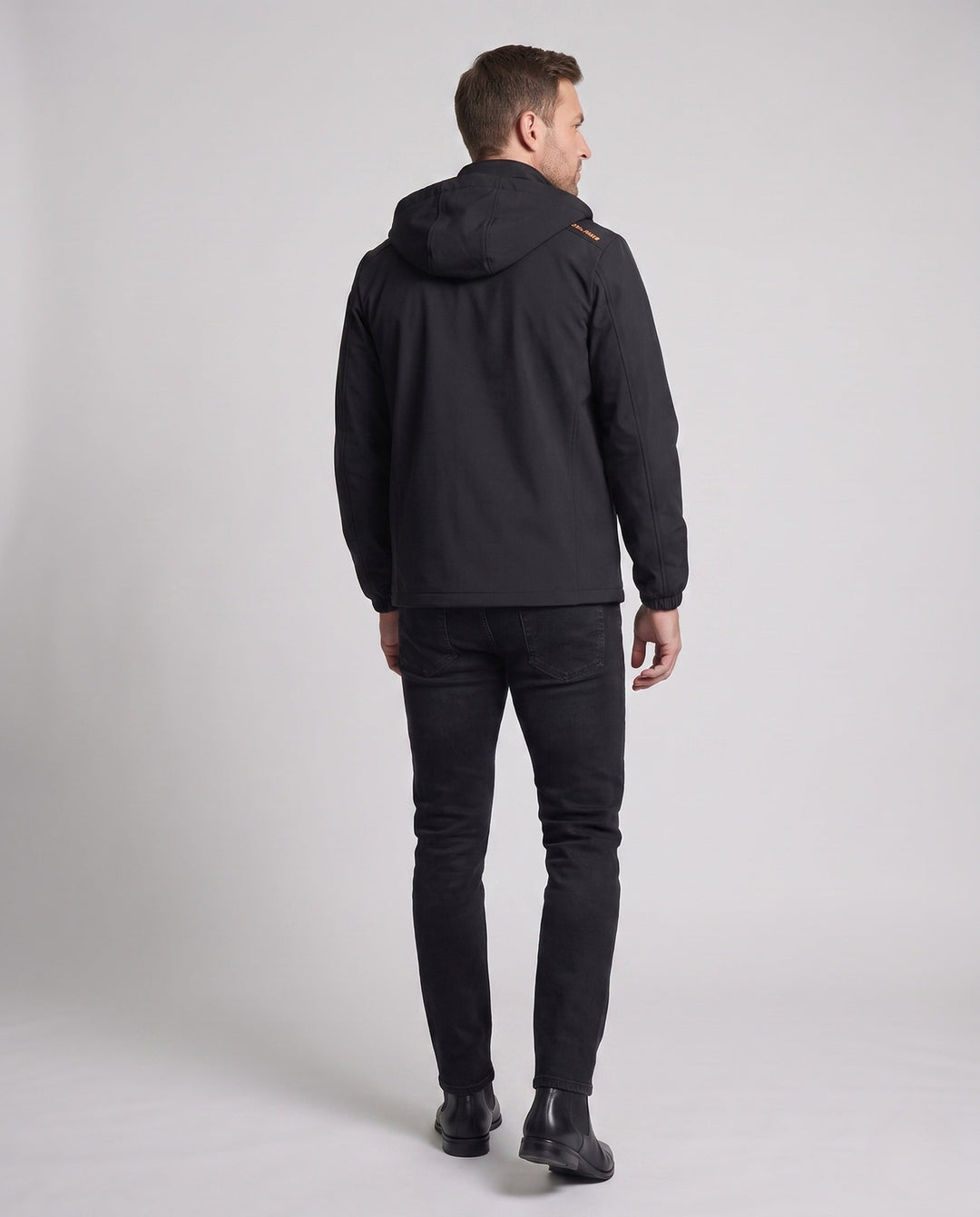 Men's Lightweight All-Weather Jacket with Adjustable Hood Hudson & Parker