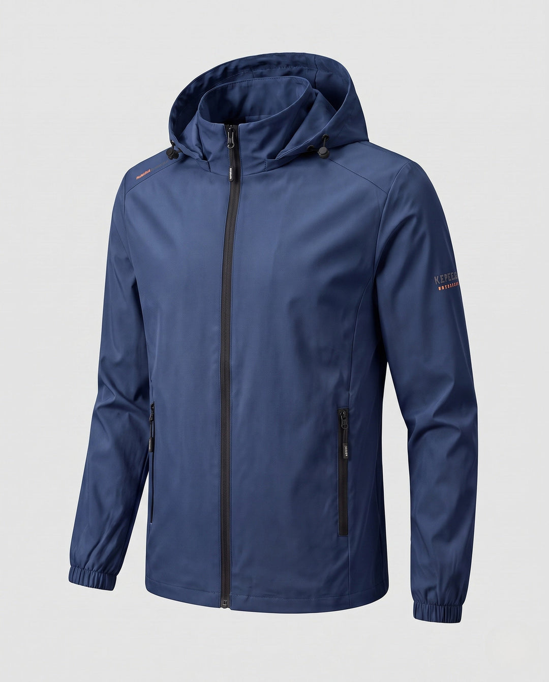 Men's Lightweight All-Weather Jacket with Adjustable Hood Hudson & Parker