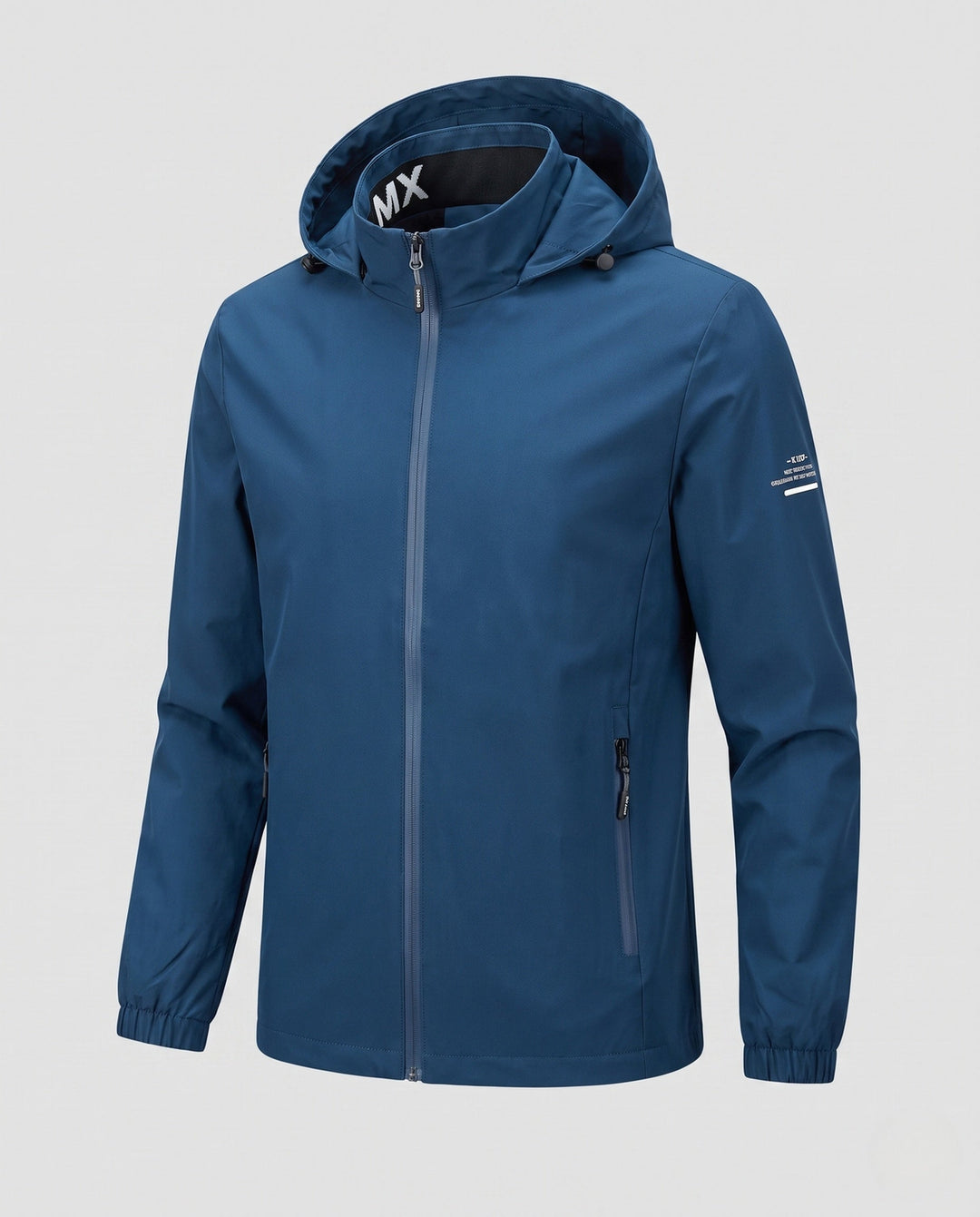 Men's Lightweight Outdoor Jacket with Adjustable Hood Design Hudson & Parker